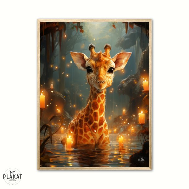 Giraffens Magiske Verden - Giraf Plakat 20