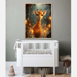 Giraffens Magiske Verden - Giraf Plakat 20