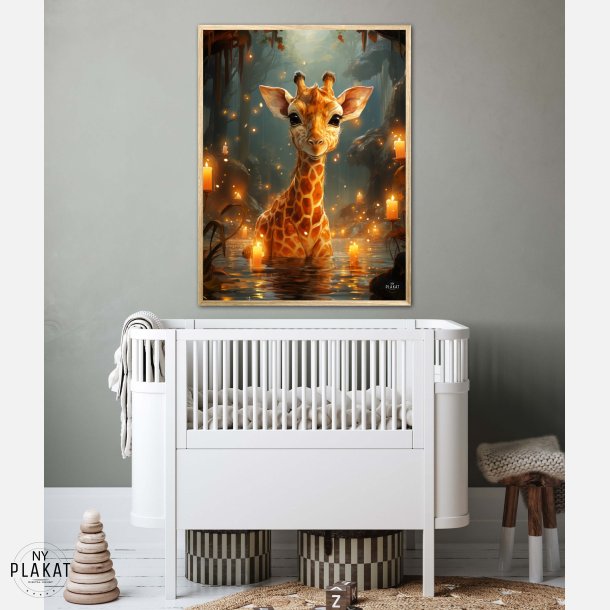 Giraffens Magiske Verden - Giraf Plakat 20