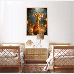 Giraffens Magiske Verden - Giraf Plakat 20