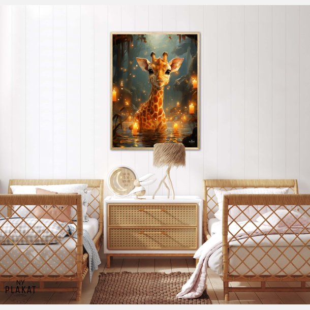Giraffens Magiske Verden - Giraf Plakat 20