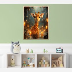 Giraffens Magiske Verden - Giraf Plakat 20