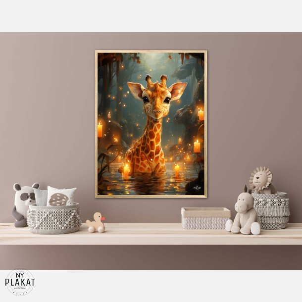 Giraffens Magiske Verden - Giraf Plakat 20
