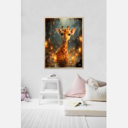 Giraffens Magiske Verden - Giraf Plakat 20