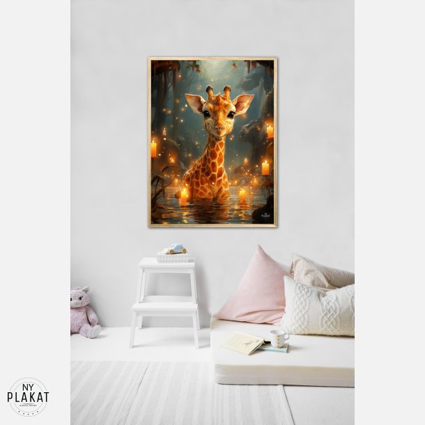 Giraffens Magiske Verden - Giraf Plakat 20