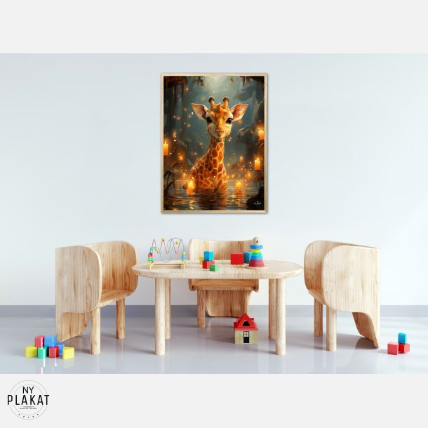 Giraffens Magiske Verden - Giraf Plakat 20