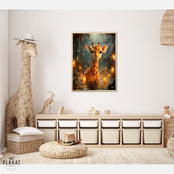 Giraffens Magiske Verden - Giraf Plakat 20