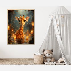 Giraffens Magiske Verden - Giraf Plakat 20