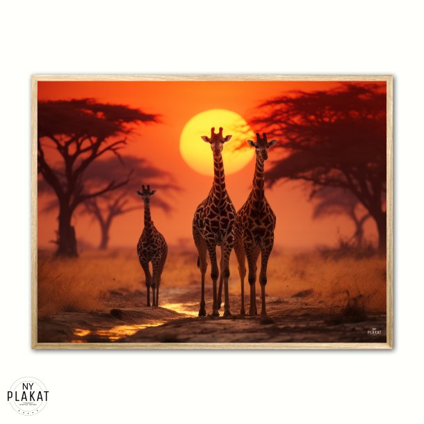 Giraf Plakat 6