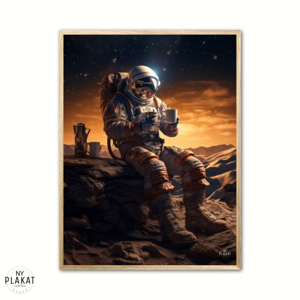 Astronaut med kaffe Nr. 3