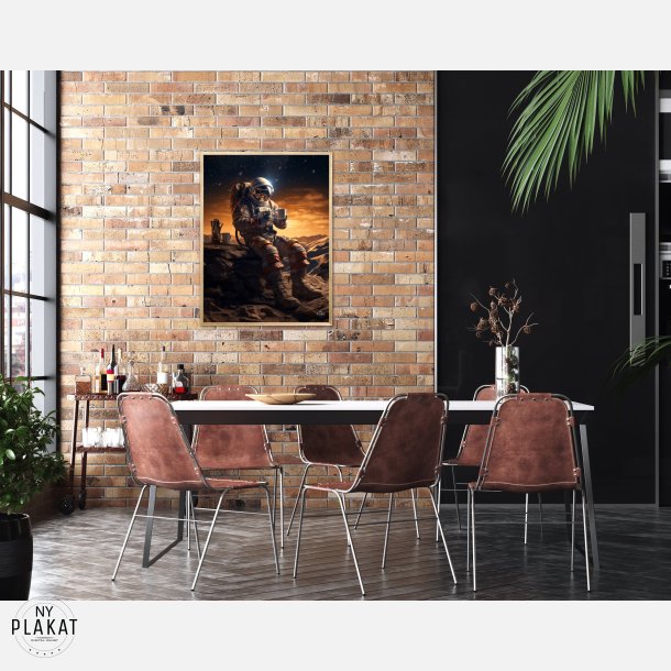 Astronaut med kaffe Nr. 3