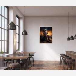 Astronaut med kaffe Nr. 3