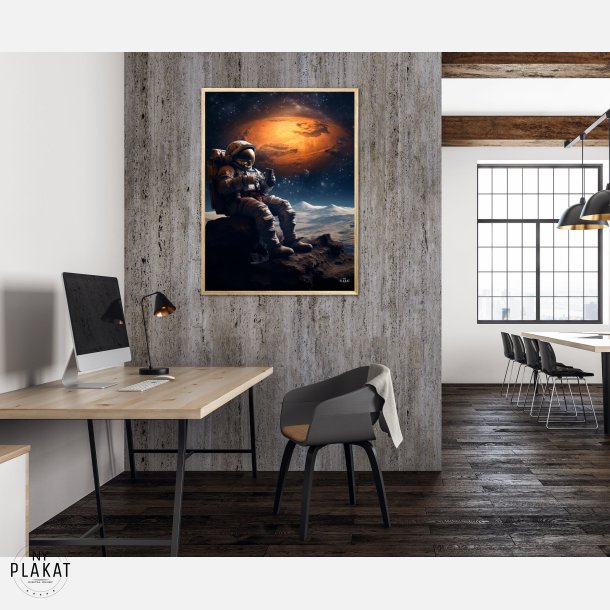 Astronaut med kaffe Nr. 2