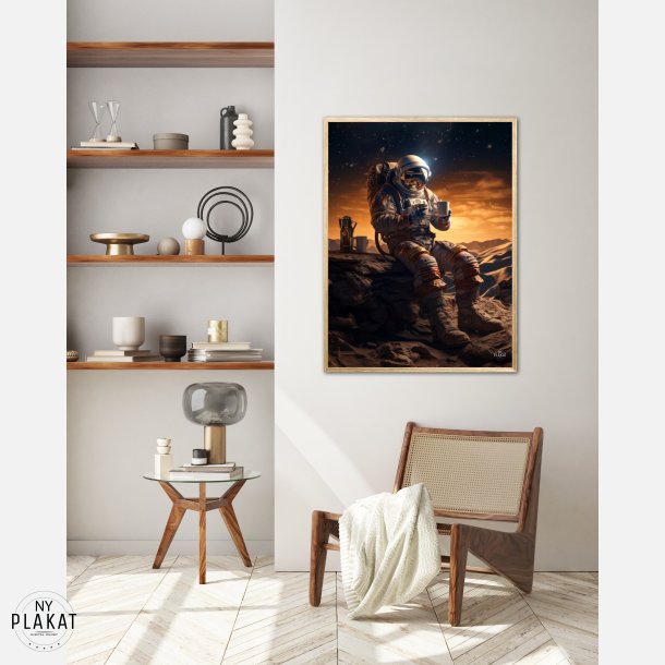 Astronaut med kaffe Nr. 3