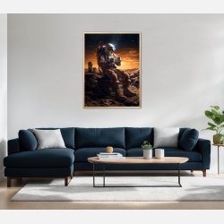 Astronaut med kaffe Nr. 3