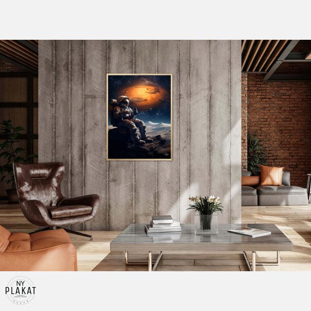 Astronaut med kaffe Nr. 2