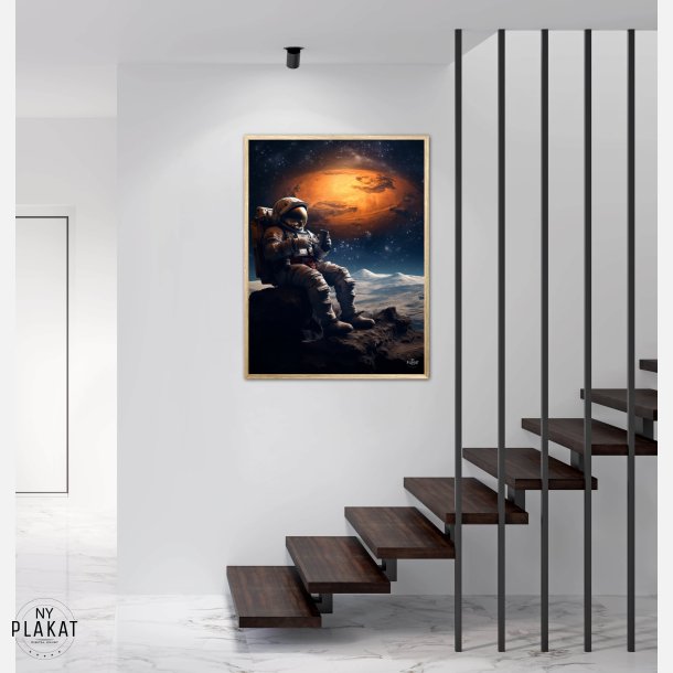 Astronaut med kaffe Nr. 2