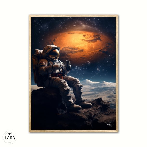Astronaut med kaffe Nr. 2