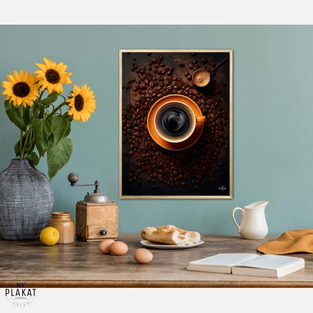 Coffee d'Orange plakat