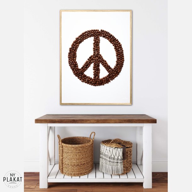 Fred af Kaffebnner Nr. 1 - Kaffe plakat