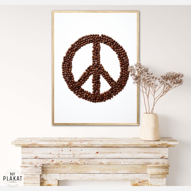 Fred af Kaffebnner Nr. 1 - Kaffe plakat