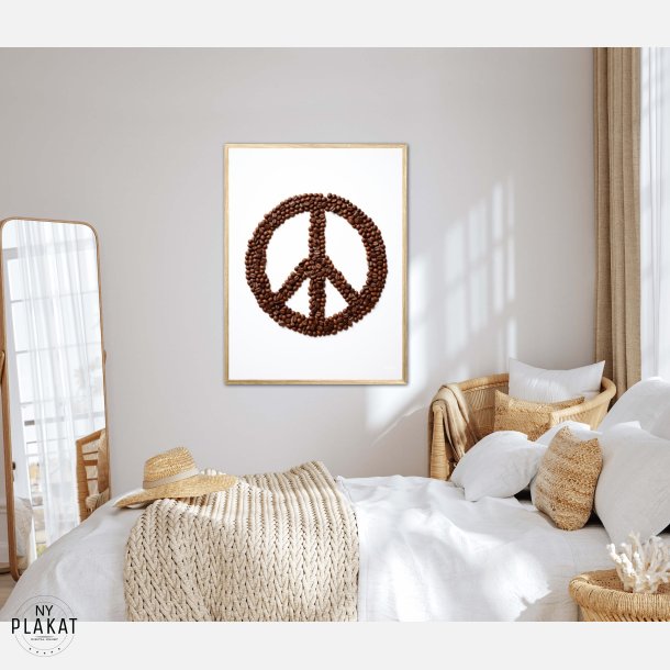 Fred af Kaffebnner Nr. 1 - Kaffe plakat