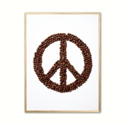 Fred af Kaffebnner Nr. 1 - Kaffe plakat