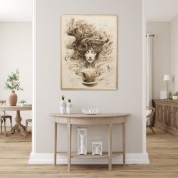 Selvforklelse med kaffe plakat Nr. 3