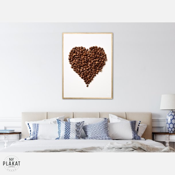 Hjerte af Kaffebnner - Plakat Nr. 3