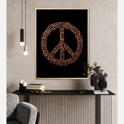 Fred af Kaffebnner Nr. 2 - Kaffe plakat