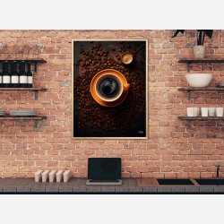 Coffee d'Orange plakat
