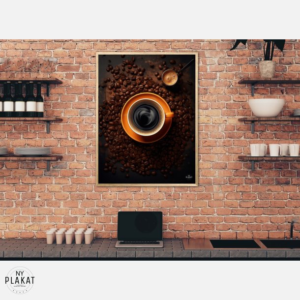 Coffee d'Orange plakat