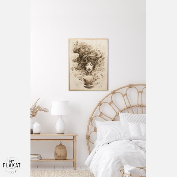 Selvforklelse med kaffe plakat Nr. 3