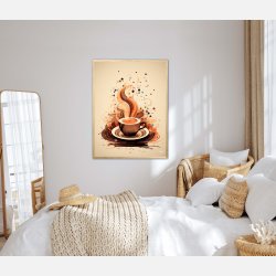 Kaffe Abstrakt - Plakat Nr. 10