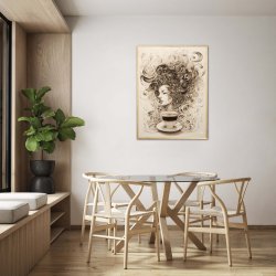 Selvforklelse med kaffe plakat Nr. 1