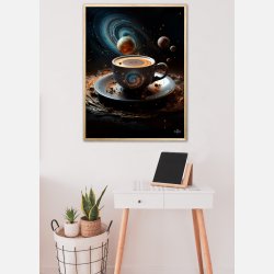 Kaffe Galaktika plakat