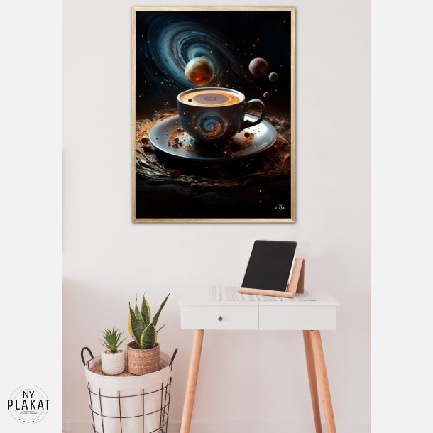 Kaffe Galaktika plakat