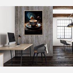 Kaffe Galaktika plakat