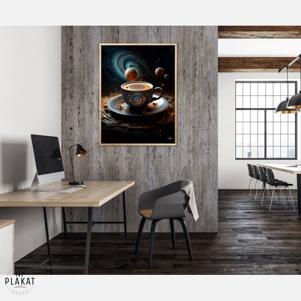 Kaffe Galaktika plakat