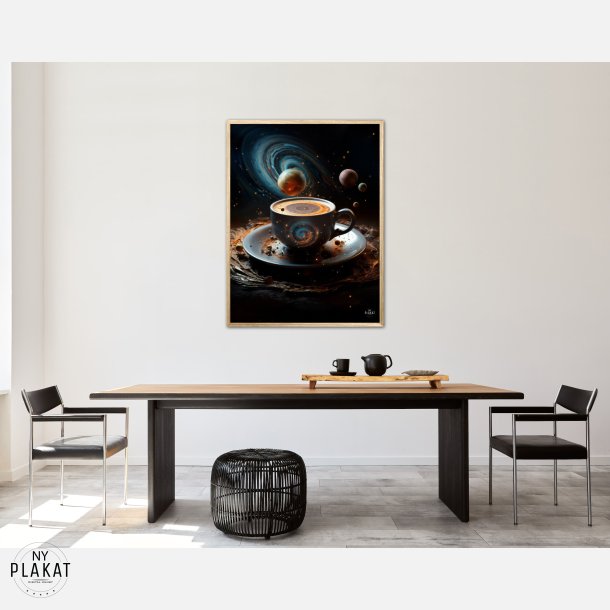 Kaffe Galaktika plakat