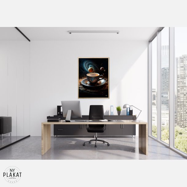 Kaffe Galaktika plakat