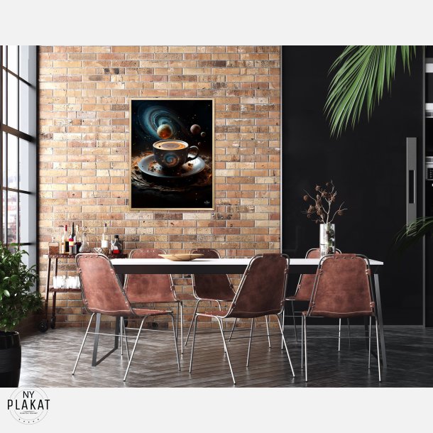 Kaffe Galaktika plakat