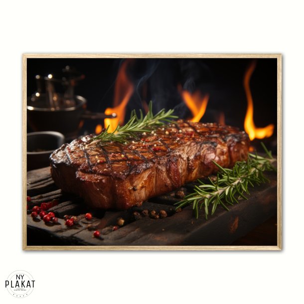 Steak plakat nr. 1