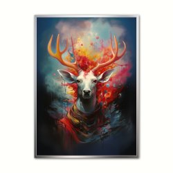 Nebulous Beauty Stag's Dynamic Pose - L�rred