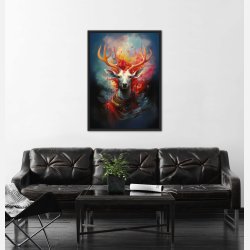 Nebulous Beauty Stag's Dynamic Pose - L�rred