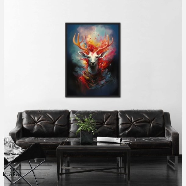 Nebulous Beauty Stag's Dynamic Pose - L�rred