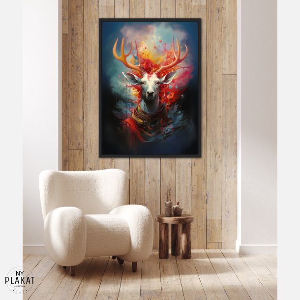 Nebulous Beauty Stag's Dynamic Pose - L�rred