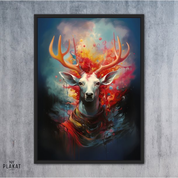 Nebulous Beauty Stag's Dynamic Pose - L�rred