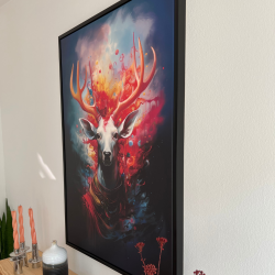 Nebulous Beauty Stag's Dynamic Pose - L�rred