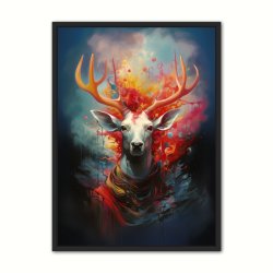 Nebulous Beauty Stag's Dynamic Pose - L�rred